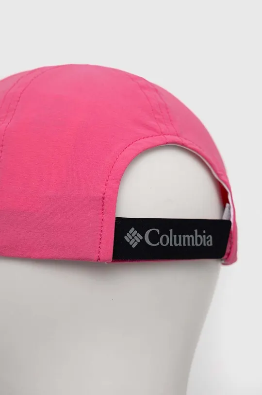 Columbia czapka z daszkiem Silver Ridge III różowy