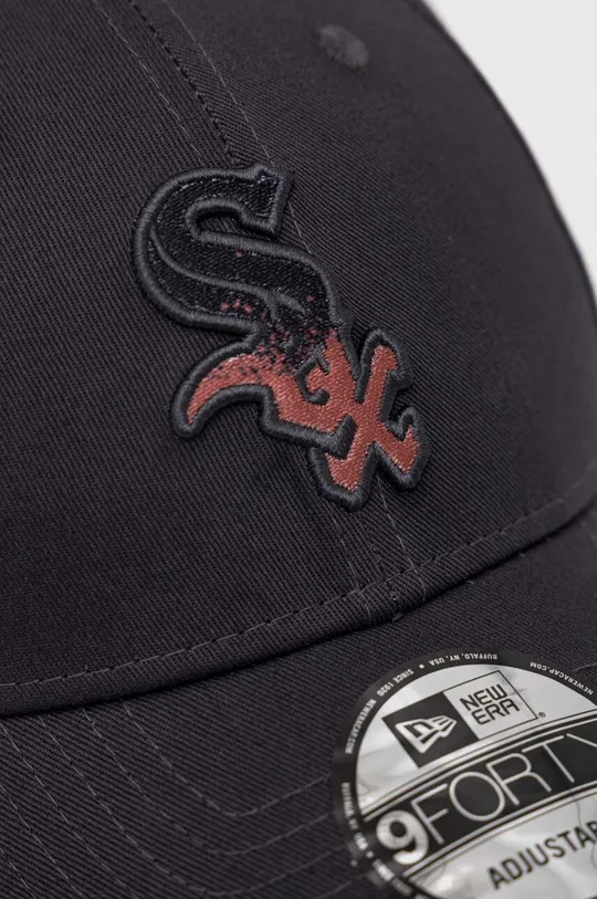 Βαμβακερό καπέλο του μπέιζμπολ New Era γκρί