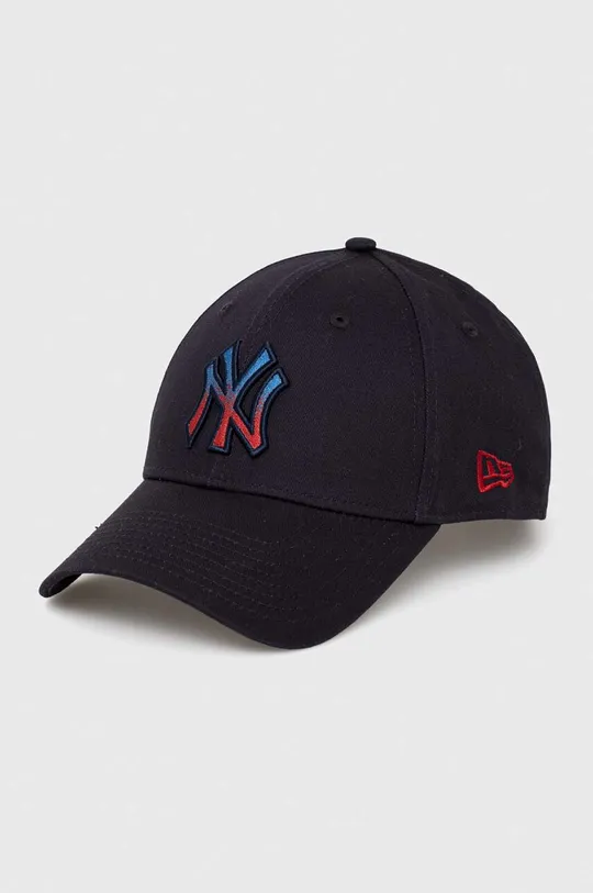 μαύρο Βαμβακερό καπέλο του μπέιζμπολ New Era x New York Yankees Unisex