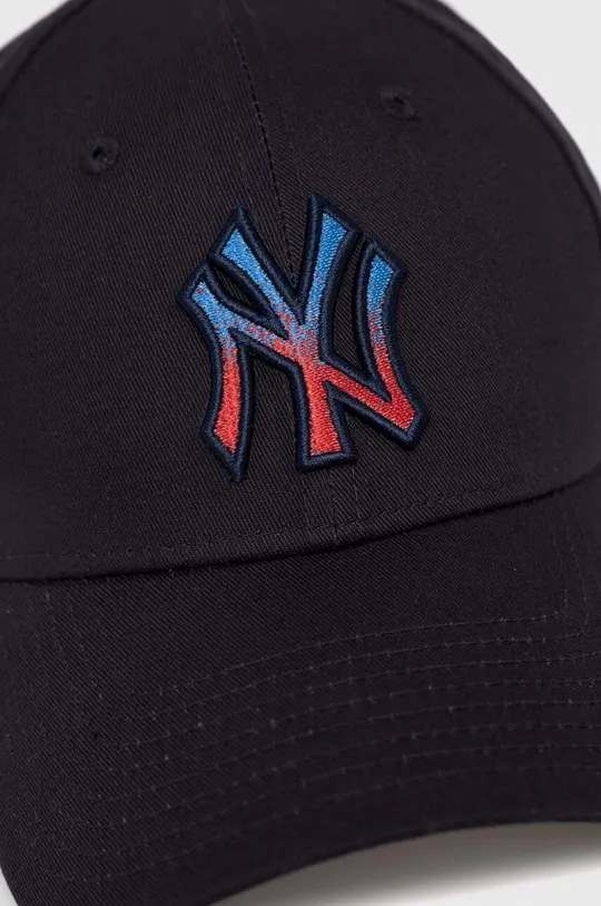 Βαμβακερό καπέλο του μπέιζμπολ New Era x New York Yankees μαύρο