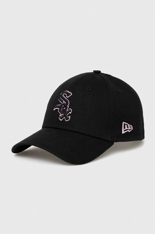 czarny New Era czapka z daszkiem bawełniana Unisex