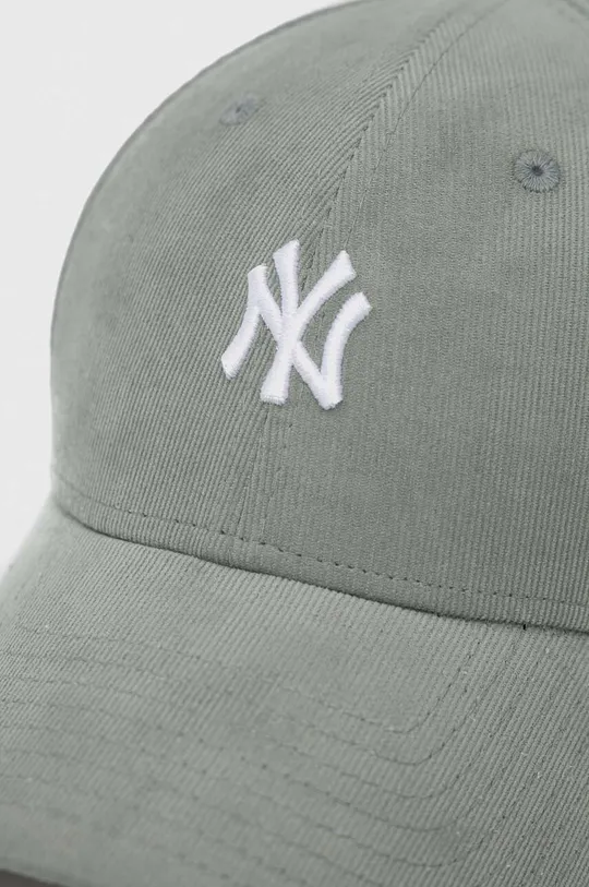 Κοτλέ καπέλο μπέιζμπολ New Era πράσινο
