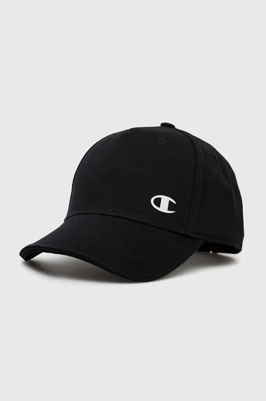 μαύρο Βαμβακερό καπέλο του μπέιζμπολ Champion Unisex