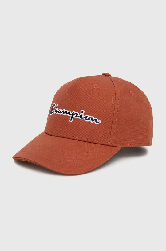 καφέ Βαμβακερό καπέλο του μπέιζμπολ Champion Unisex