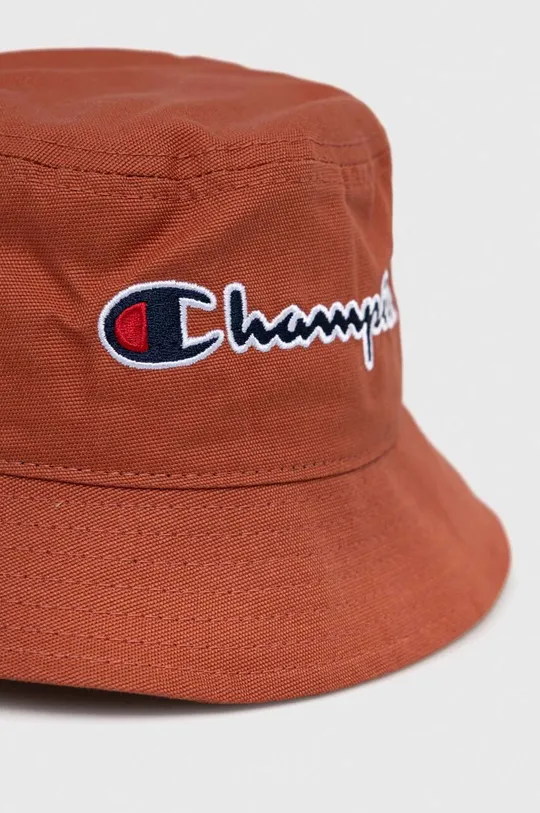 Бавовняний капелюх Champion коричневий