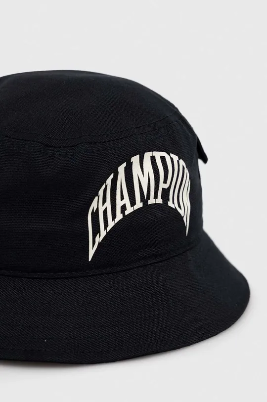 Bombažni klobuk Champion črna