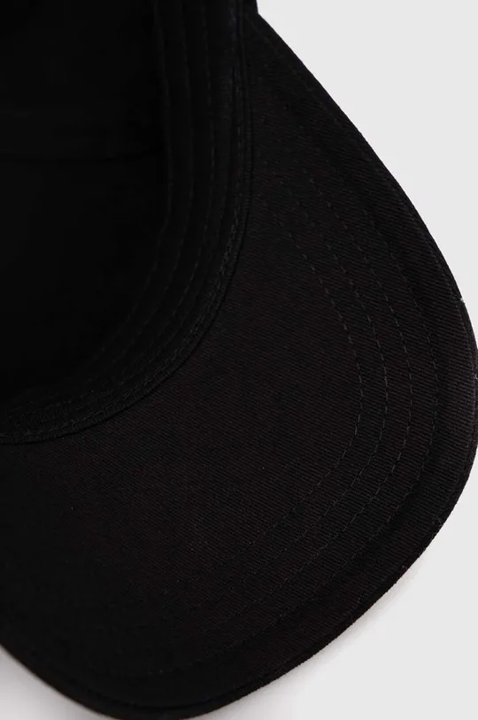 μαύρο Βαμβακερό καπέλο του μπέιζμπολ Gant