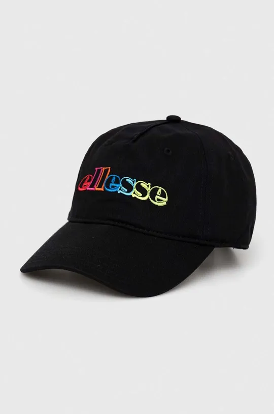 чорний Бавовняна бейсболка Ellesse Unisex