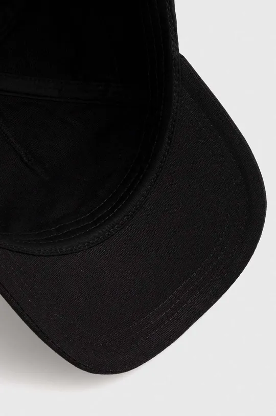 czarny Nicce czapka z daszkiem bawełniana