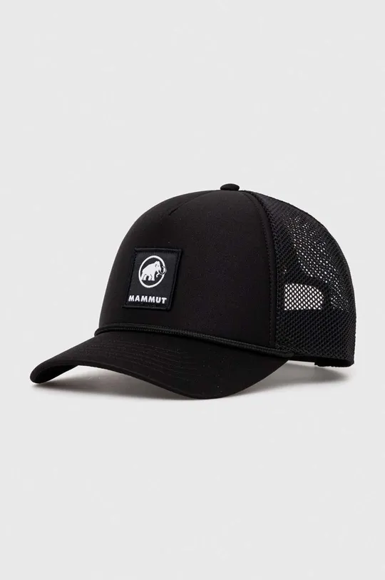 czarny Mammut czapka z daszkiem Crag Logo Unisex