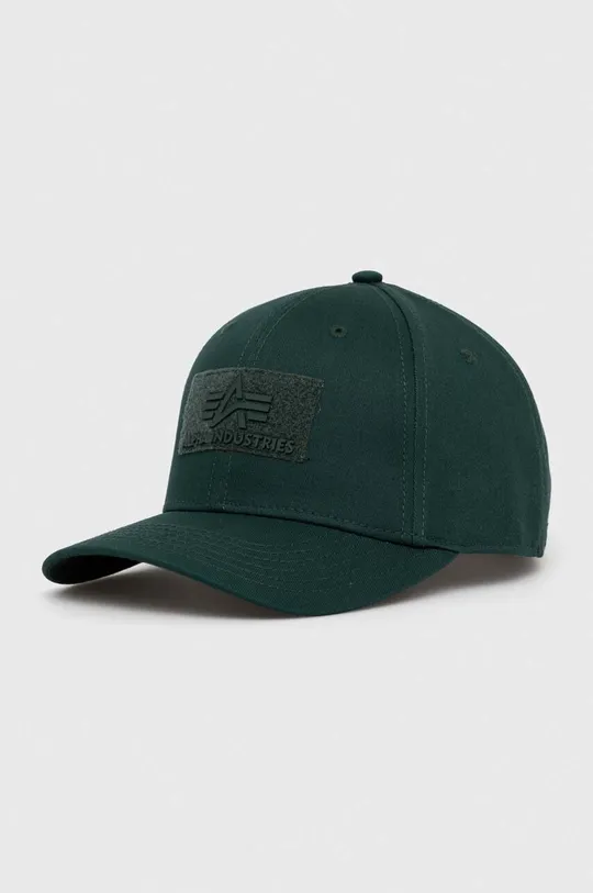 πράσινο Βαμβακερό καπέλο Alpha Industries Unisex