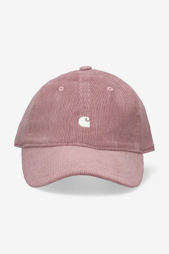 różowy Carhartt WIP czapka bawełniana I028955 Harlem Cap