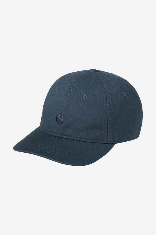 blue Carhartt WIP cotton baseball cap Madison Logo Cap Unisex