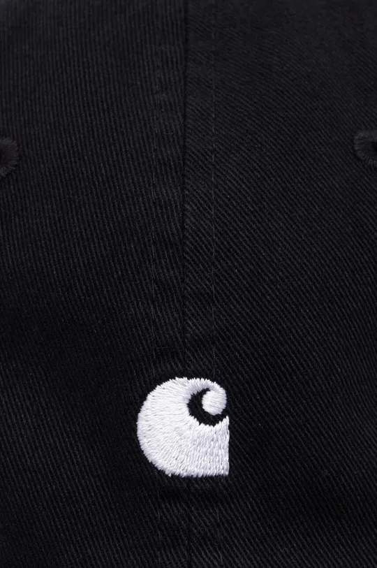 crna Pamučna kapa sa šiltom Carhartt WIP Madison Logo Cap