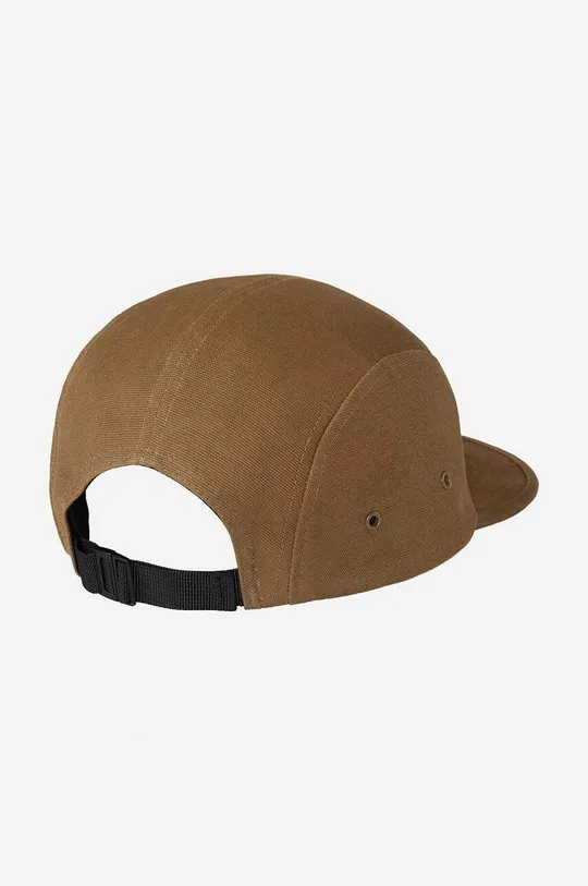 Carhartt WIP cotton baseball cap Backley Cap brown