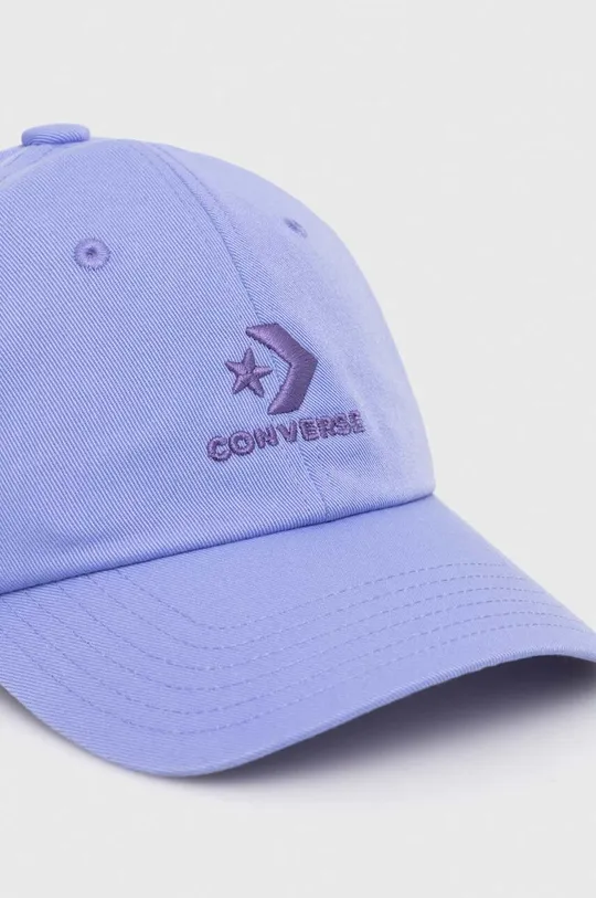 Kapa s šiltom Converse vijolična