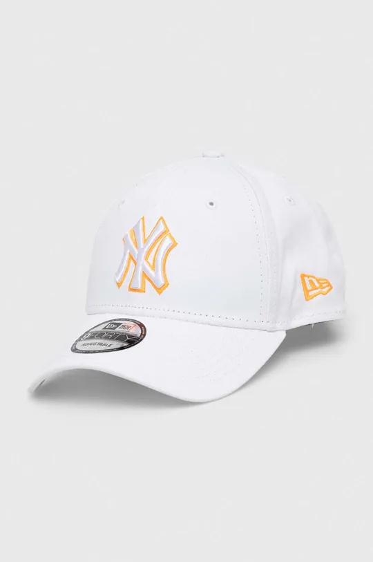 λευκό Βαμβακερό καπέλο του μπέιζμπολ New Era Unisex
