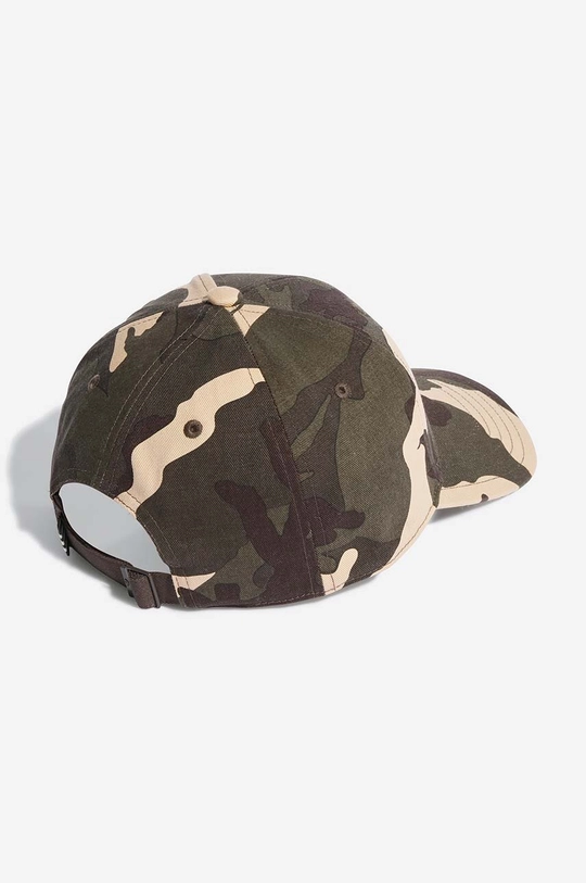 Bombažna bejzbolska kapa adidas Originals Camo Baseball Cap zelena