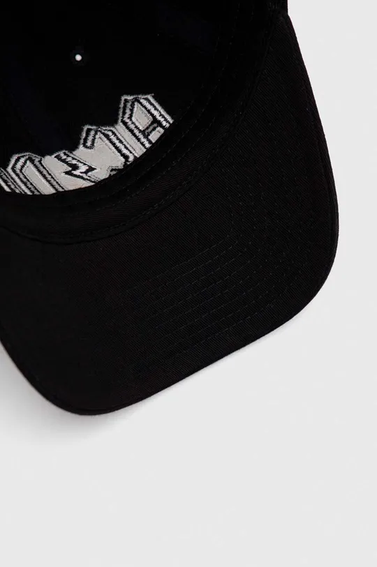 μαύρο Βαμβακερό καπέλο του μπέιζμπολ American Needle ACDC