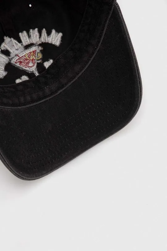 μαύρο Βαμβακερό καπέλο του μπέιζμπολ American Needle Manhattan