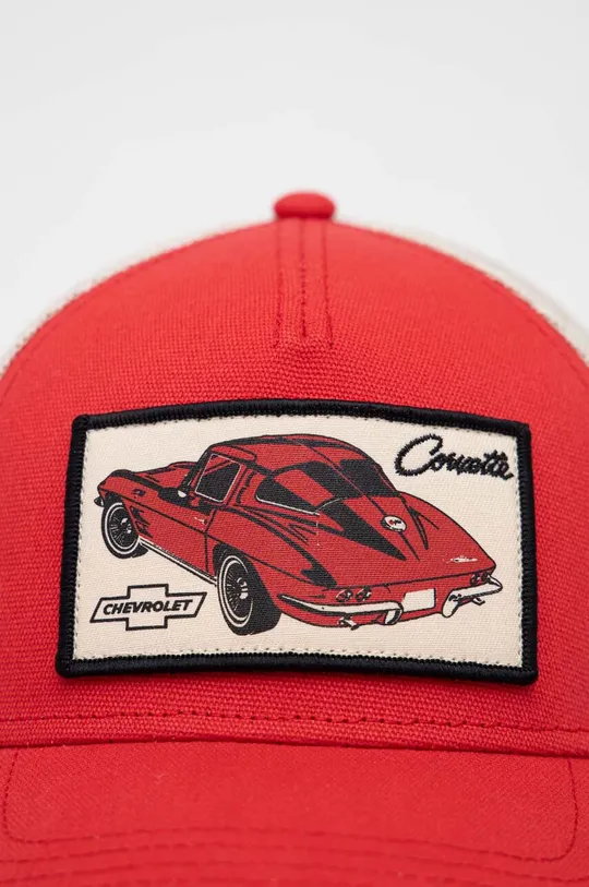 Kapa s šiltom American Needle Corvette rdeča