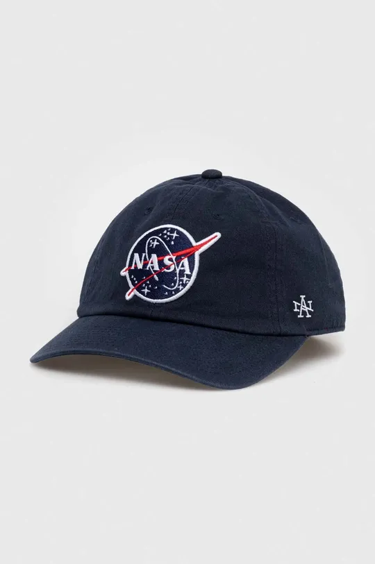 mornarsko modra Bombažna bejzbolska kapa American Needle Nasa Unisex