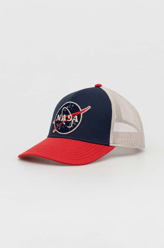 Кепка American Needle NASA колір синій візерунок | ANSWEAR.ua