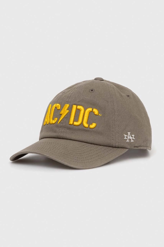 зелений Бавовняна бейсболка American Needle ACDC Unisex