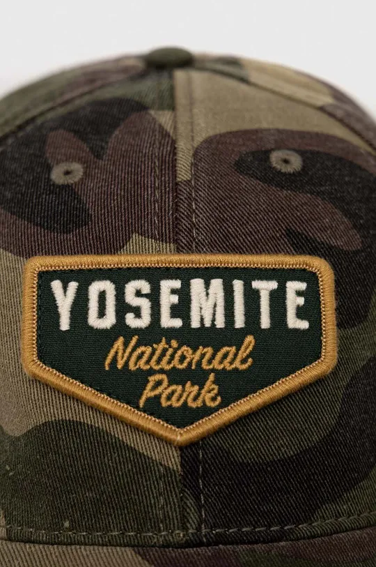 American Needle czapka z daszkiem bawełniana Yosemite National Park zielony