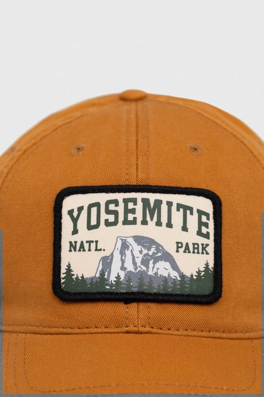 American Needle berretto da baseball in cotone Yosemite National Park arancione