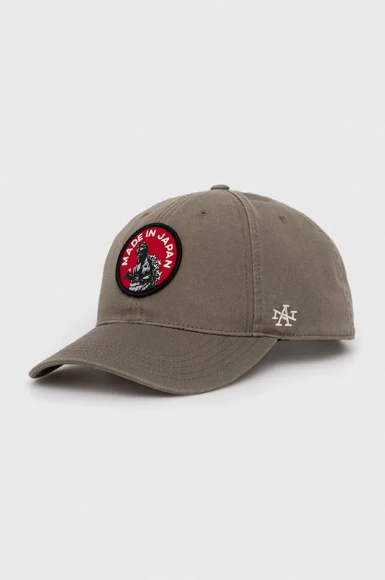 πράσινο Βαμβακερό καπέλο του μπέιζμπολ American Needle Godzilla Unisex
