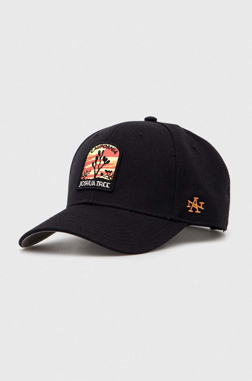 American Needle Texas Ballpark Patch Navy Dad Cap