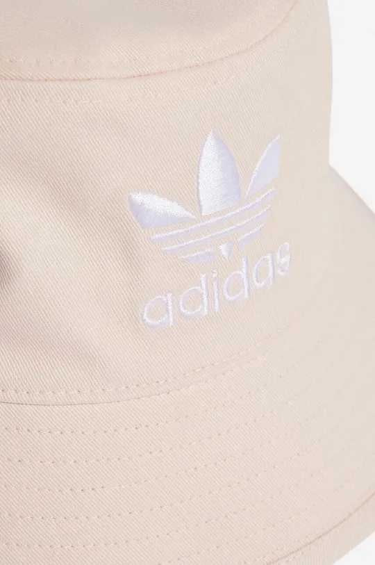 Шляпа из хлопка adidas Originals Adicolor Trefoil Bucket Hat  100% Хлопок