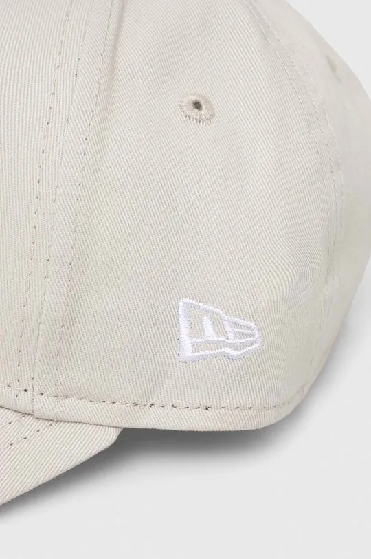 Βαμβακερό καπέλο του μπέιζμπολ New Era μπεζ
