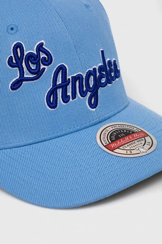 Mitchell&Ness czapka z daszkiem z domieszką wełny Los Angeles Lakers niebieski