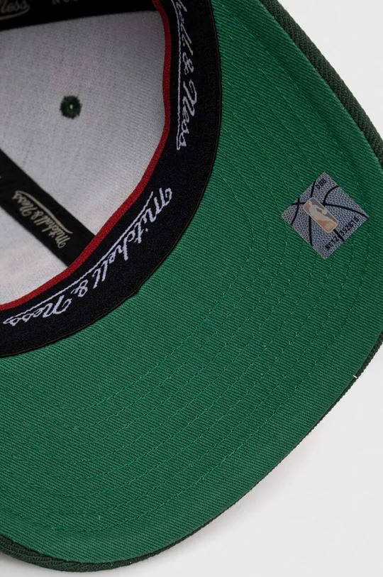 zielony Mitchell&Ness czapka z daszkiem z domieszką wełny Seattle Supersonics