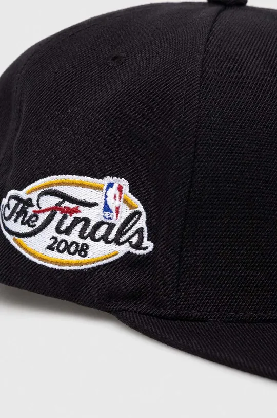 Mitchell&Ness czapka z daszkiem z domieszką wełny Boson Celtics czarny