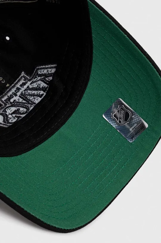 μαύρο Βαμβακερό καπέλο του μπέιζμπολ Mitchell&Ness Los Angeles Kings