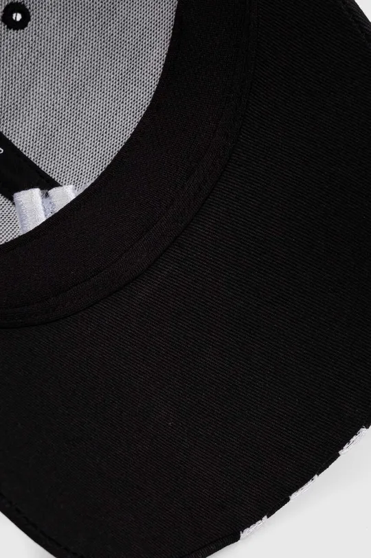 czarny adidas Performance czapka z daszkiem bawełniana