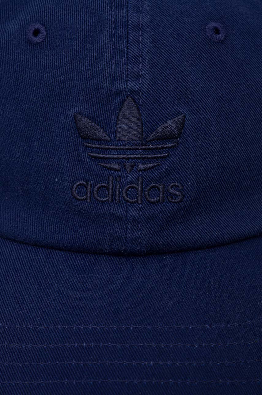 Бавовняна бейсболка adidas Originals з аплікацією | ANSWEAR.ua