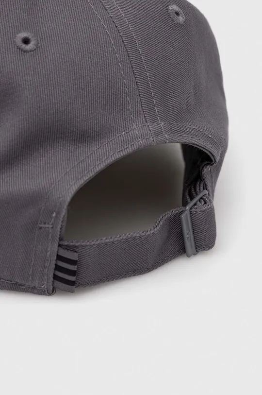 adidas Originals czapka z daszkiem bawełniana szary