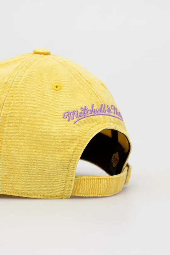 Mitchell&Ness czapka z daszkiem bawełniana Los Angeles Lakers 100 % Bawełna