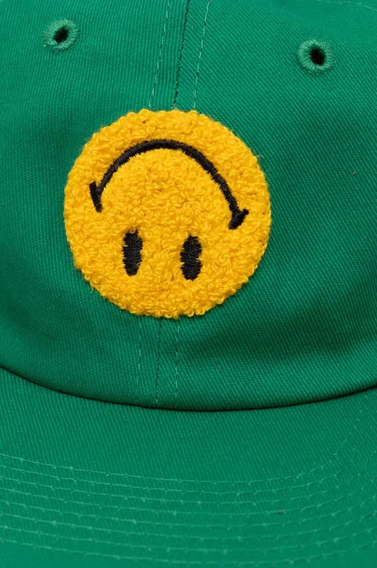 Памучна шапка с козирка Market x Smiley 100% памук
