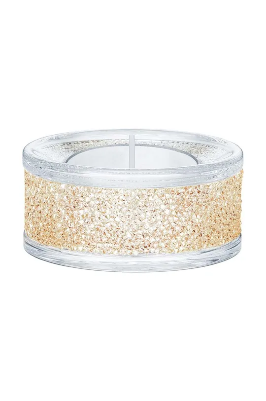 złoty Swarovski świecznik dekoracyjny Shimmer Tea Light Unisex