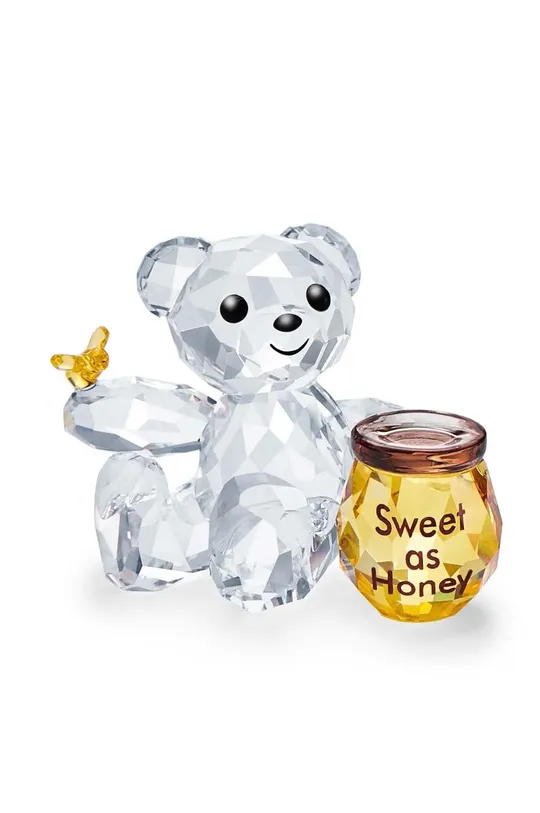 прозрачный Декорация Swarovski Kris Bear - Sweet as Honey Unisex