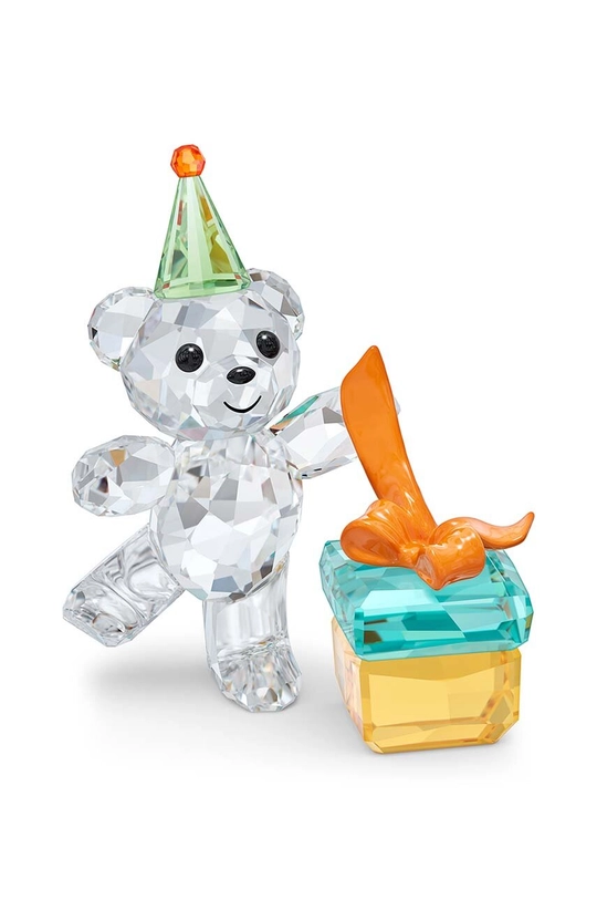 transparentny Swarovski dekoracja Kris Bear Best Wishes Unisex