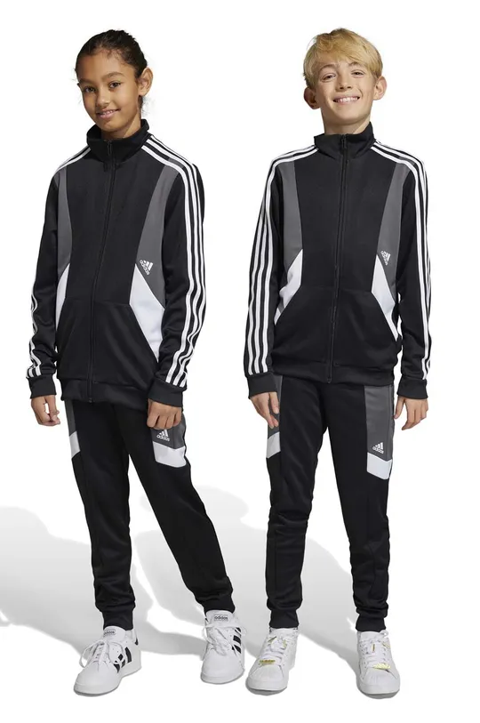 чорний Дитячий спортивний костюм adidas 3S CB TS Для хлопчиків