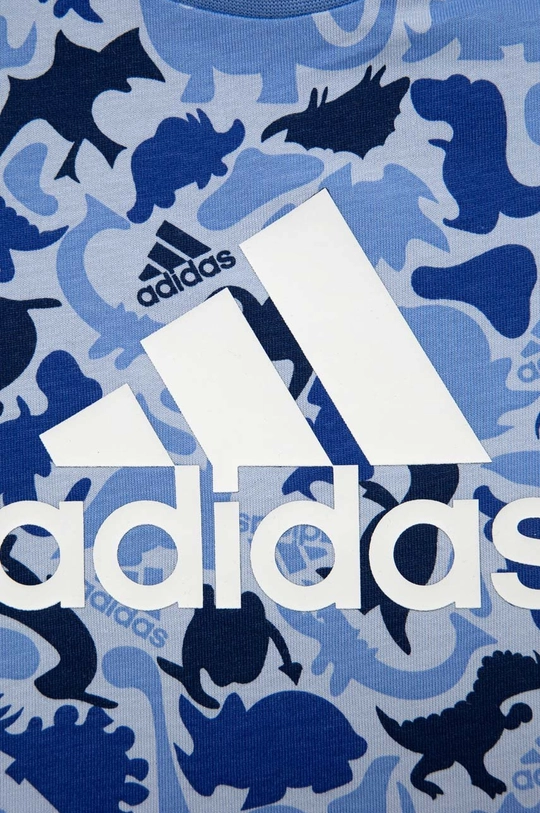 Дитячий комплект adidas I AOP CO T SET  Матеріал 1: 100% Бавовна Матеріал 2: 95% Бавовна, 5% Еластан