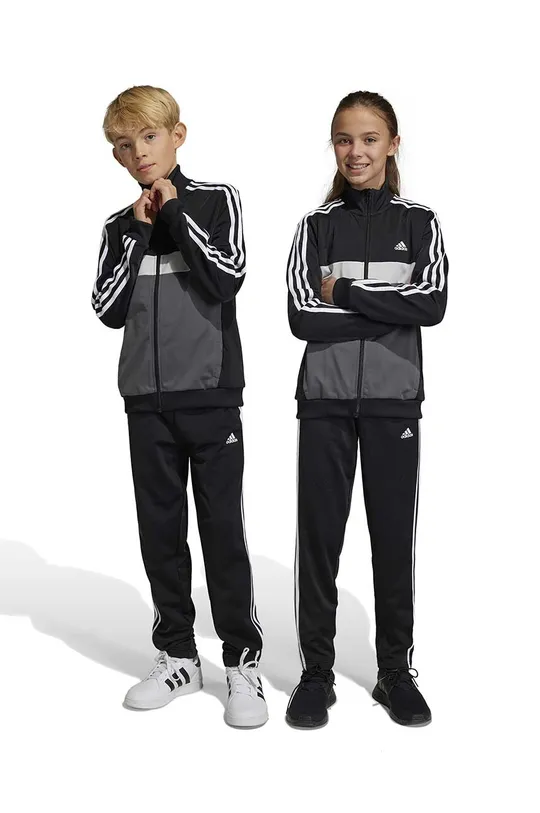 чорний Дитячий спортивний костюм adidas U 3S TIBERIO TS Для хлопчиків