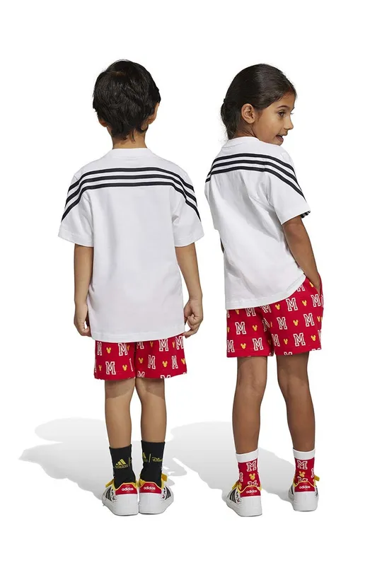 Detská bavlnená súprava adidas LK DY MM T
